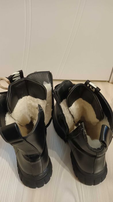 Детски ботуши естествена кожа