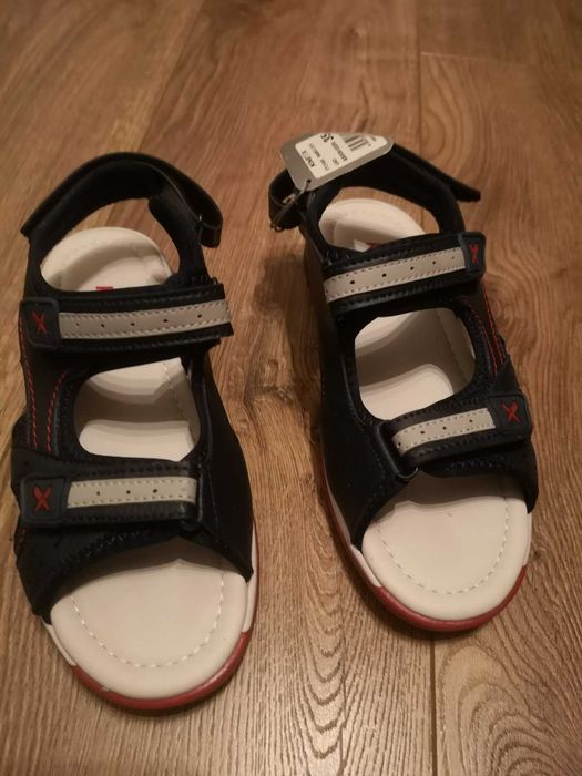 Детски кожени сандали за момче