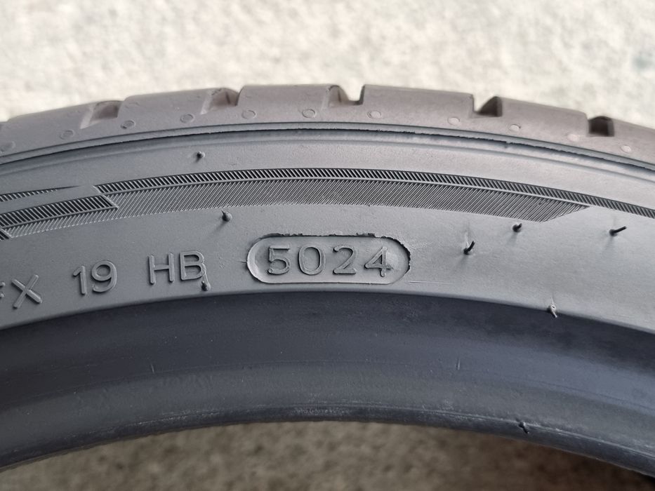 "Dot 24/25" 255/35/19 и 225/40/19 Hankook 4Броя: 420€ 6.5/7мм