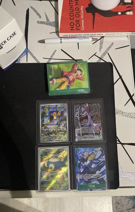 Pokemon si one piece tcg