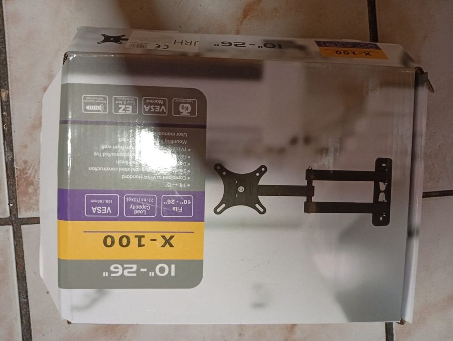 Suport TV pt.perete compatibil VESA 100x100