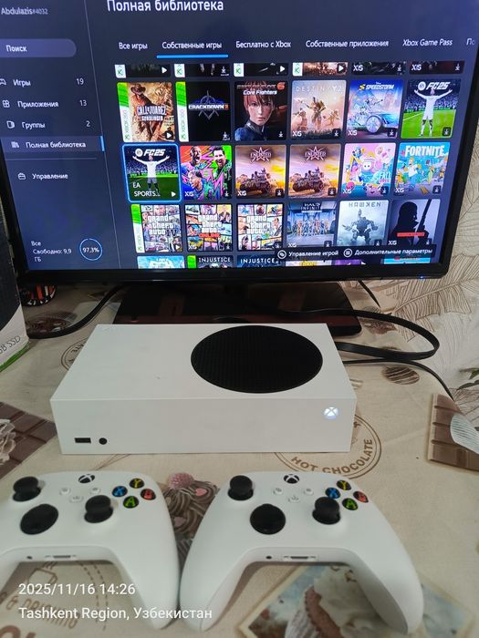 Xbox Series S 500gb SSD с официальными играми (как пс5)