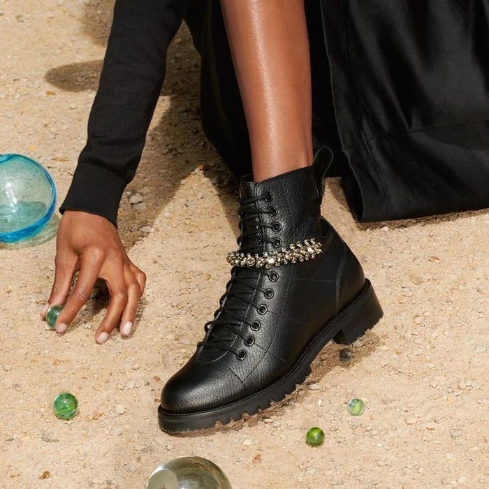 Кожаные ботинки Jimmy Choo