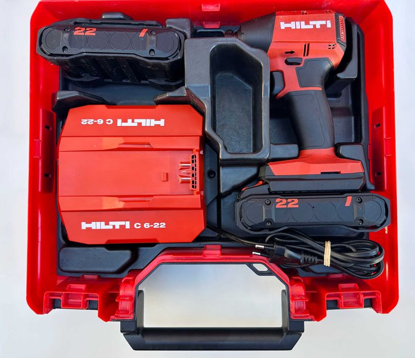 Hilti SiD 4-22 Nuron - Безчетков импакт 2х22V 4.0Ah перфектен!
