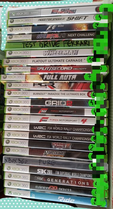 Jocuri cu mașini xbox 360