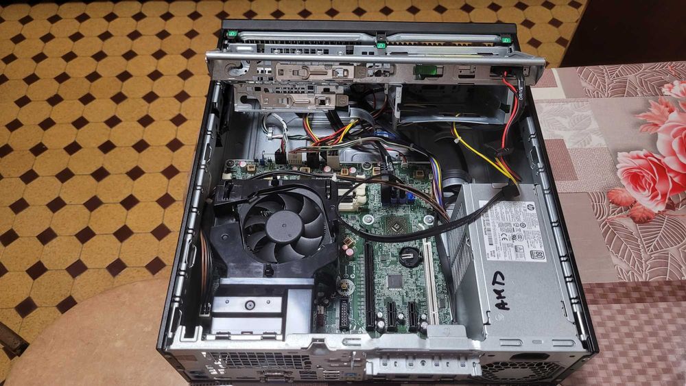 PC HP EliteDesk 705 G2 SFF si Kit Retro Gigabyte G41MT-S2P+ Core(TM)2 Duo E8400+2 Gb RAM