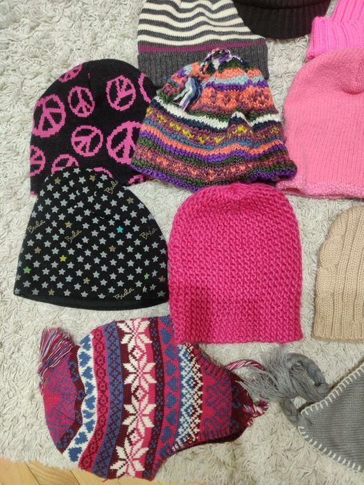 Детски зимни шапки