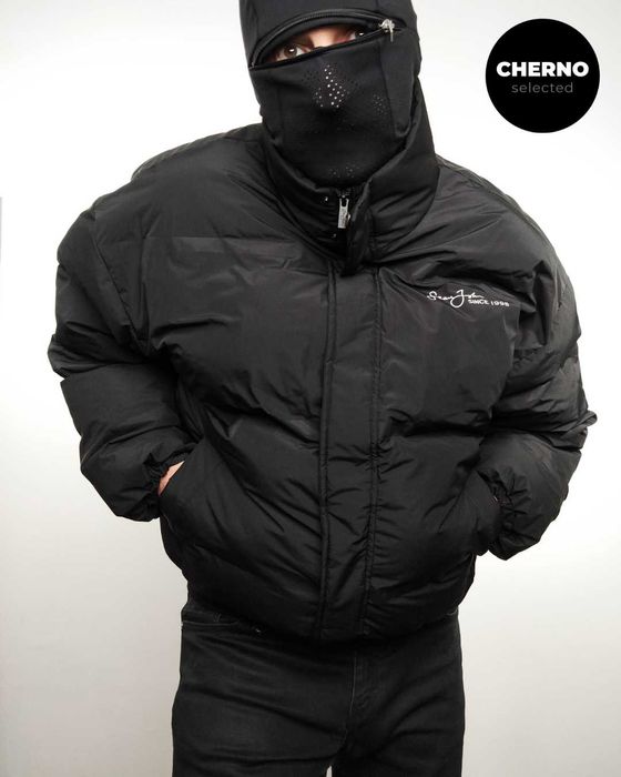 SEAN JOHN пухено яке с лого – Размер L•XL – Ново без етикети