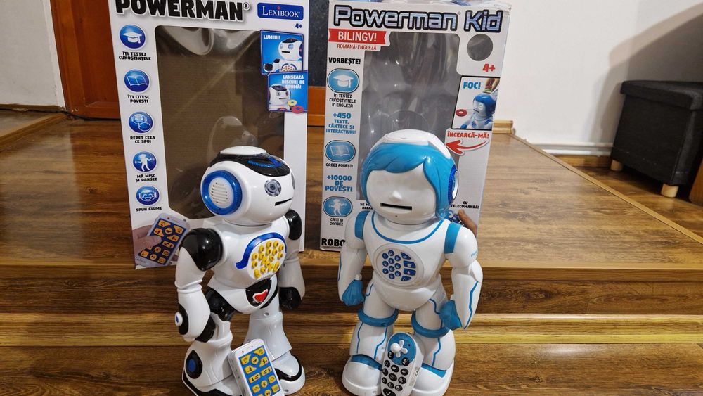 Roboti interactivi educativi POWERMAN LEXIBOOK stare foarte buna