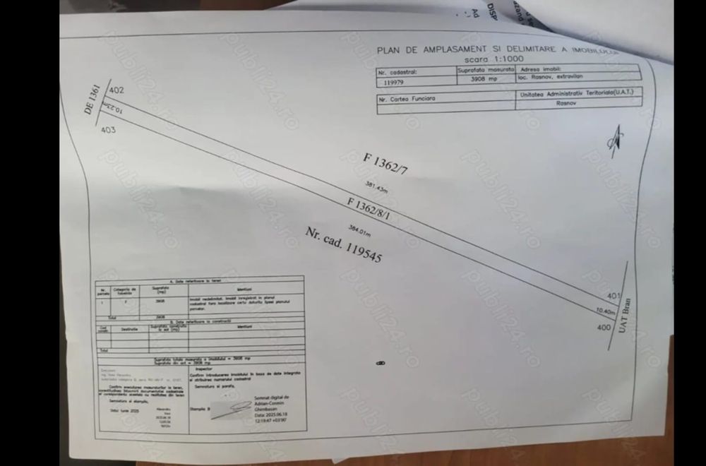 Teren de vânzare extravilan