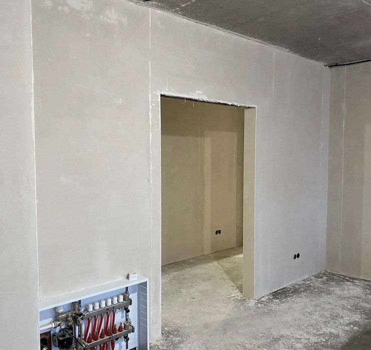 Механизириванная штукатурка стен