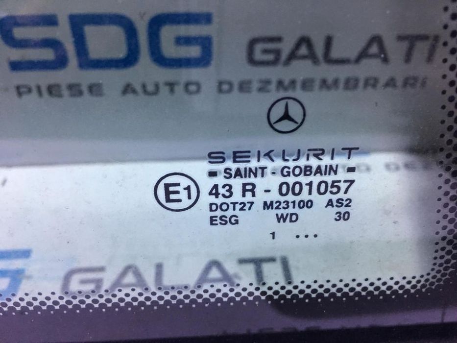 Geam Fix Aripa Dreapta Spate Mercedes Benz C203 Coupe 2000 - 2004