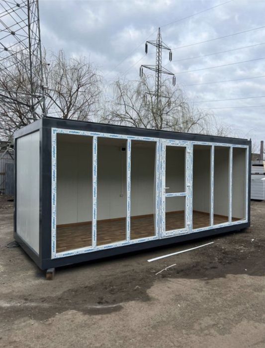 Container containere birou vitrina magazin spațiu comercial