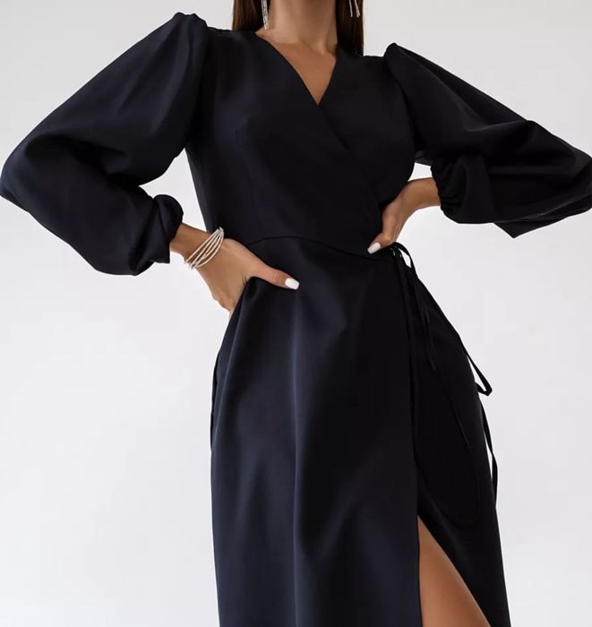 Платье вечернее на запах