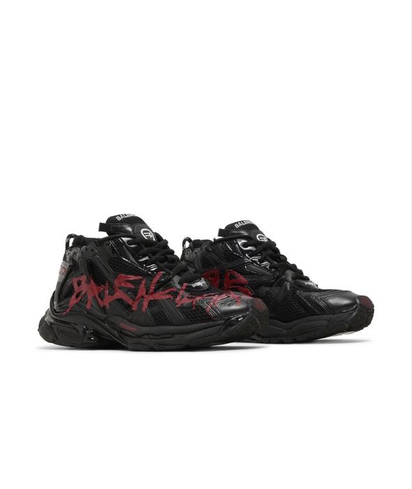 Balenciaga Runner Graffiti Black Red – 1:1 – EU 43