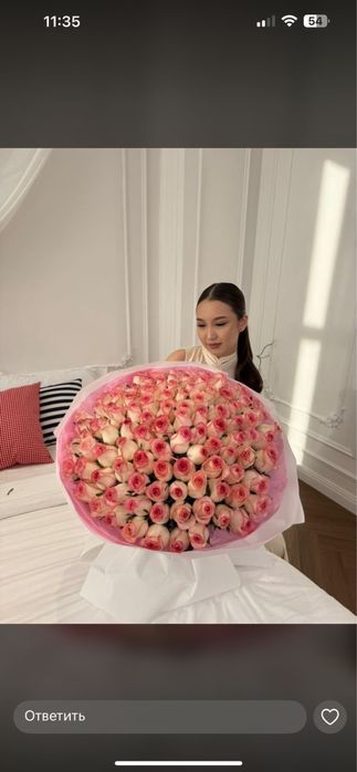 101 роза всего 49900тг!