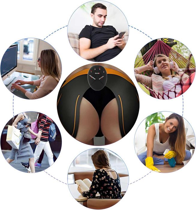 Electrostimulator EMS pentru muschii fesieri tonifiere celulita