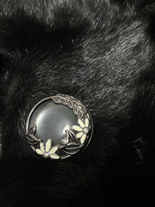 Норковая черная шуба