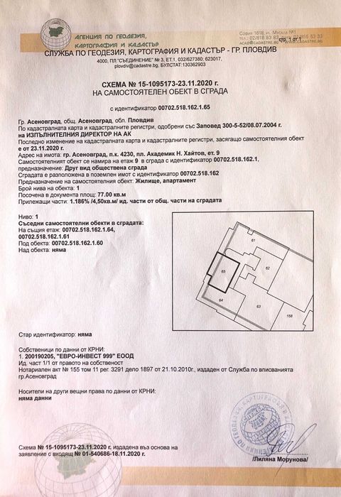 Продава се Двустаен апартамент в Асеновград - 81 кв.м за 1450 €/кв.м - Снимка #6