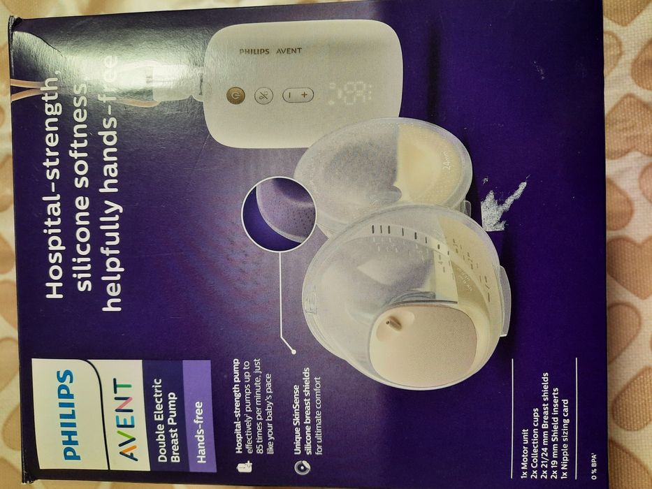 Pompa de san electrica dubla Philips Avent Hands-free