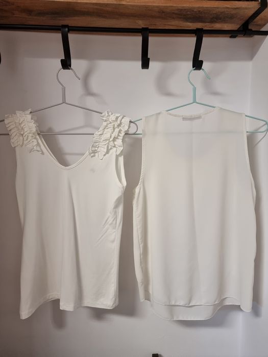 Topuri/ bluze albe dama, M