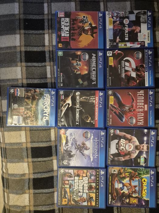 Ps4 с 11 играми !