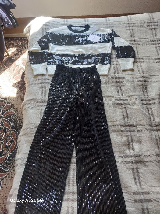 Комплект-панталон с блуза