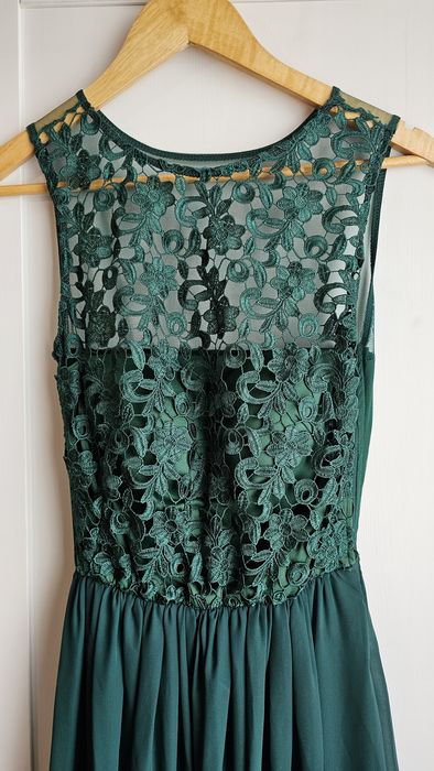 Rochie nunta verde
