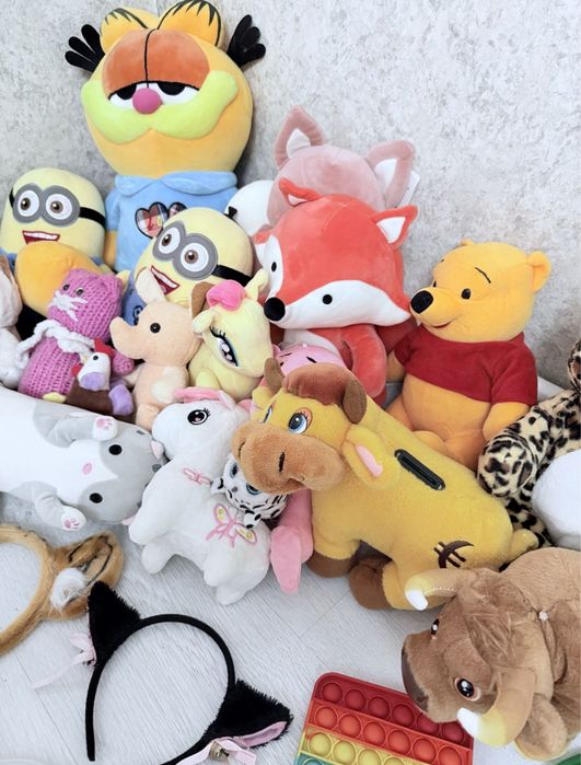 Мягкие игрушки.