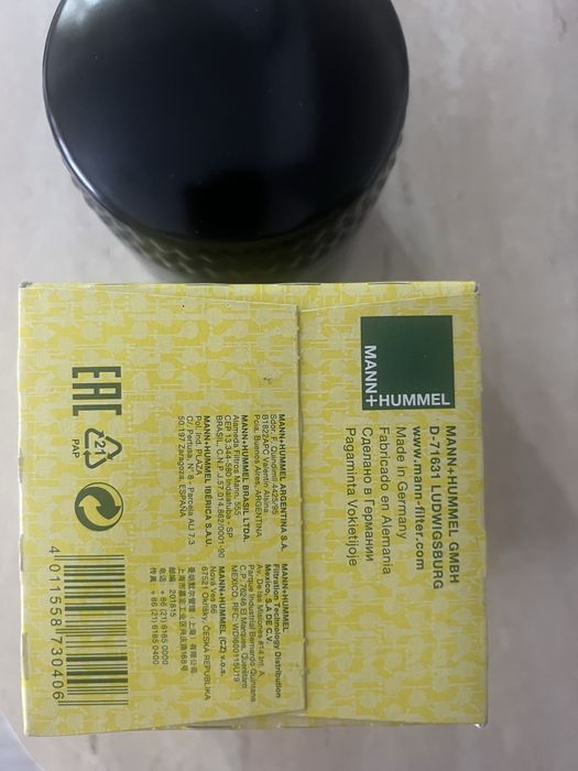 Фильтр масляный MANN 930/21