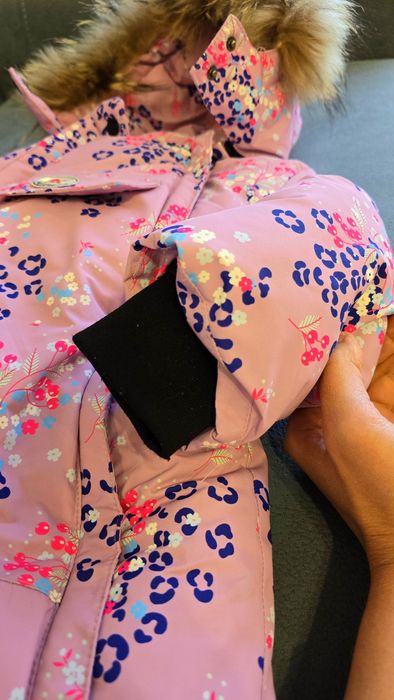 Тёплый комбенизон на девочку...