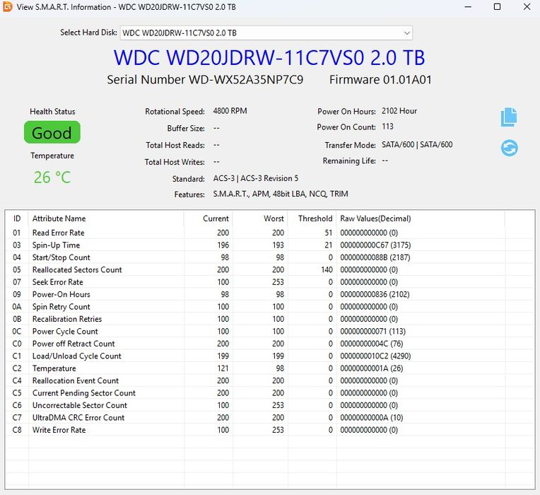 HDD extern WD Elements 2TB USB 3.0 – SMART Good – cu cutie