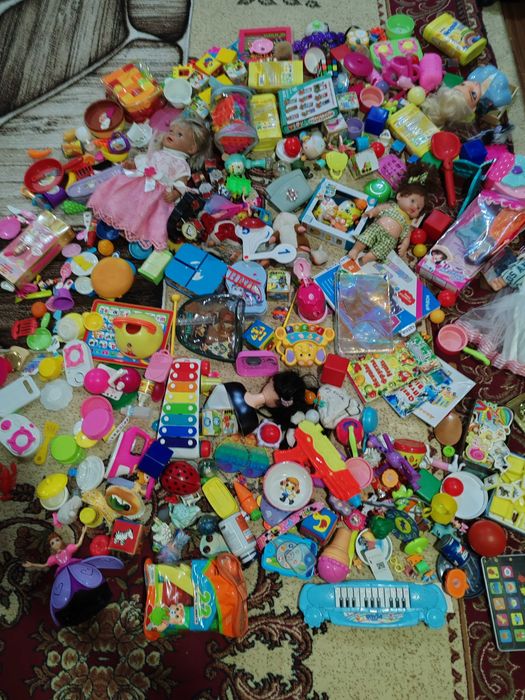 Вещи детские игрушки пакетом