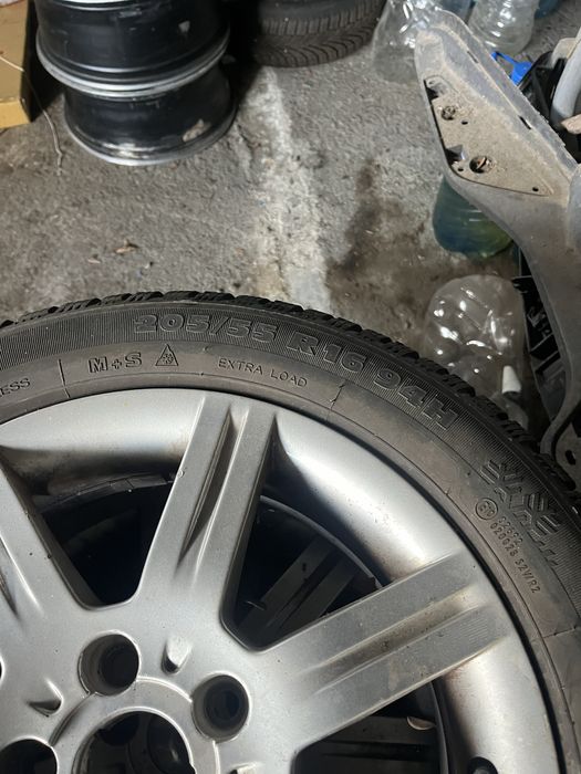 Комплект джанти и зимни гуми 16 цола за Сеат 205.55.16