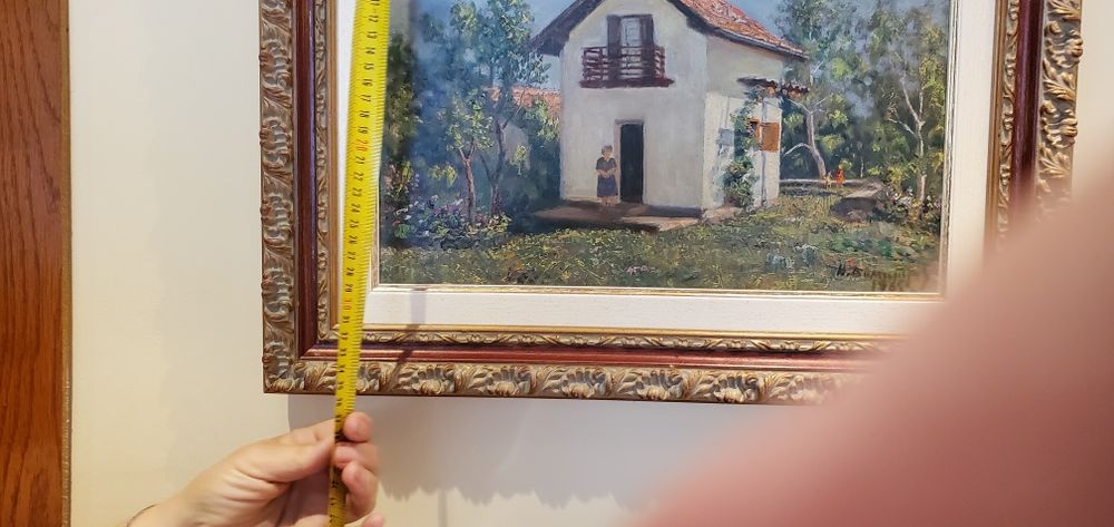 Никола Димитров картина масло