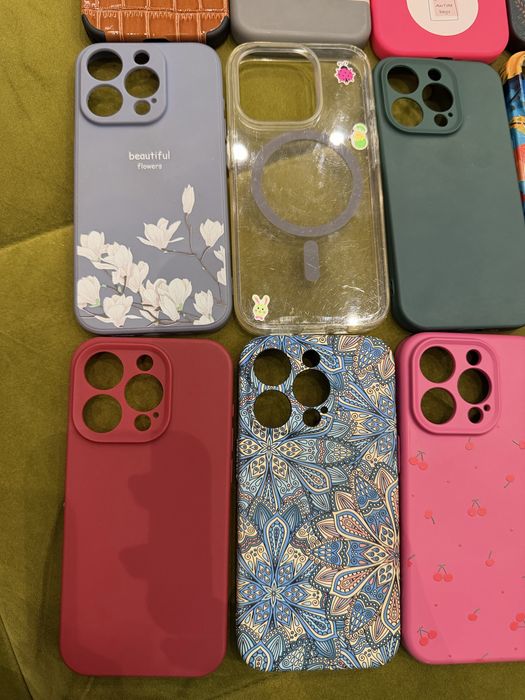 12 броя калъфи за iPhone 15 Pro