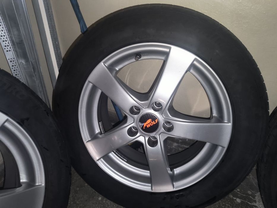 Roti complete vara215/55/16  5x108 pentru Ford