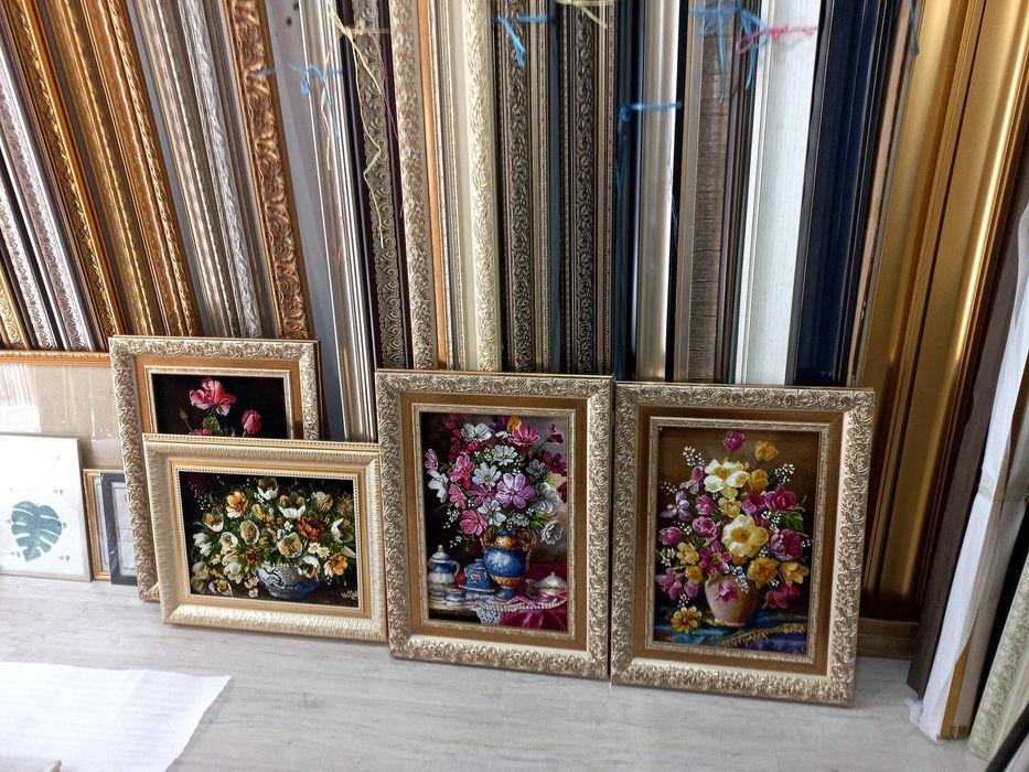 Багет- рамка, фото, ойна ва карниз учун