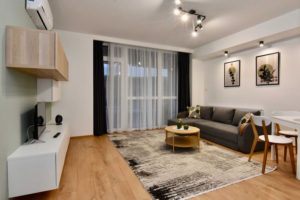 Apartament 2 camere complet mobilat și utilat de vânzare în Concept 9, lângă Shopping City