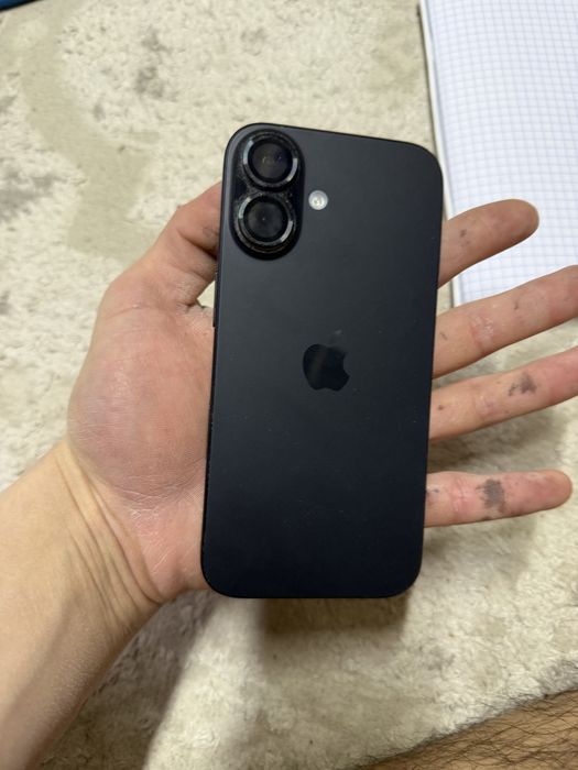 iphone16 черный 128 гб
