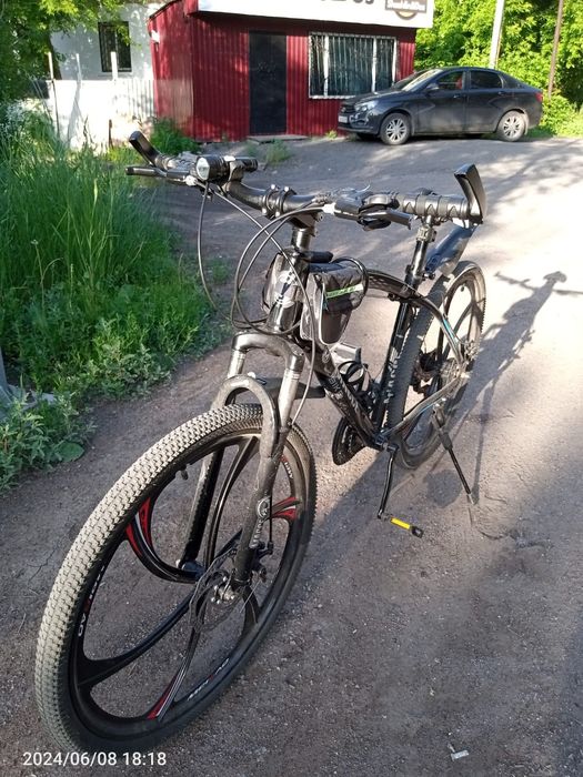 Велосипед с титановыми дисками