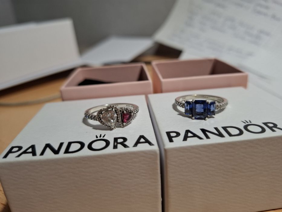 оригинальные новые кольца "Pandora"