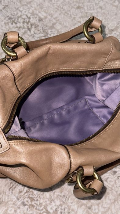 Сумка Coach оригинал, натуральная кожа
