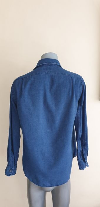 POLO Ralph Lauren Indigo Cotton Mens Size S ОРИГИНАЛ!  Мъжка Риза!