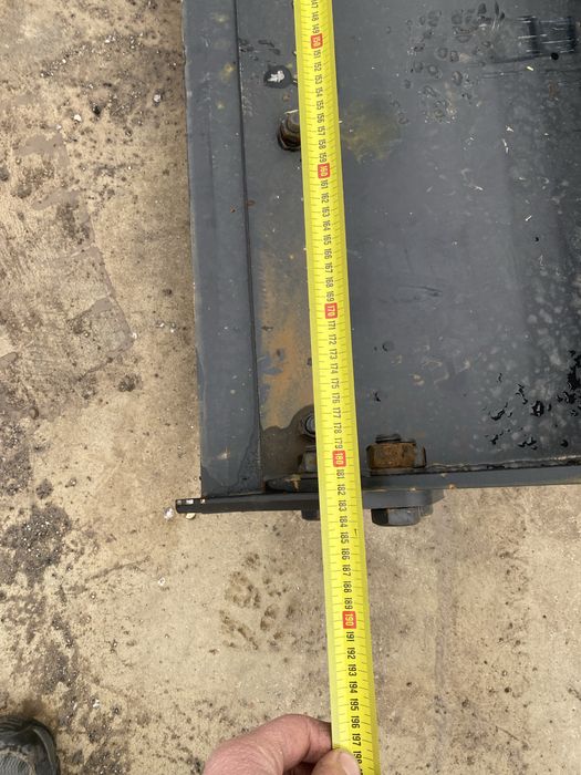 Отваряема, 4в1 кофа 180см за мини челен товарач бобкат