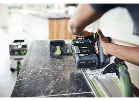 FESTOOL Акумулаторен потъващ циркулярен трион TSC 55 KEB-Basic