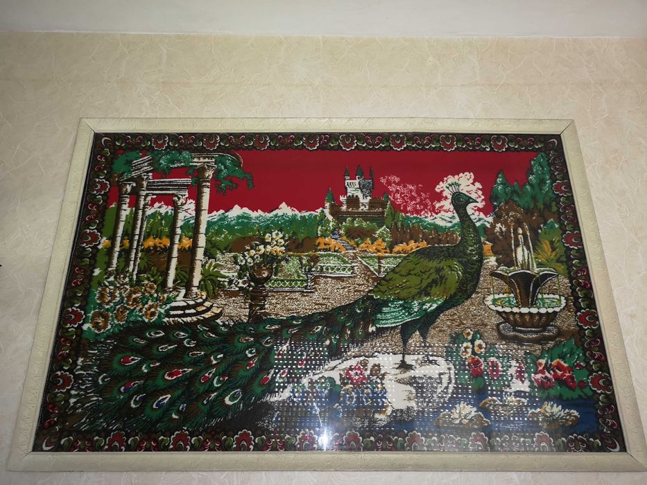 Картина от соца с паун