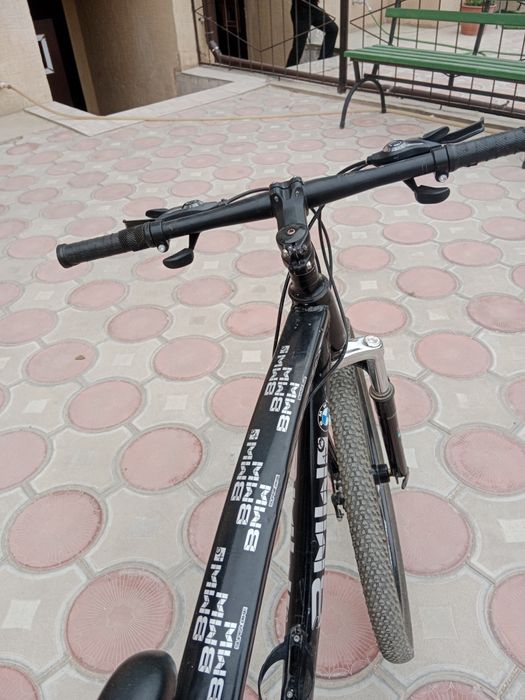 Велосипед BMW черный цвет