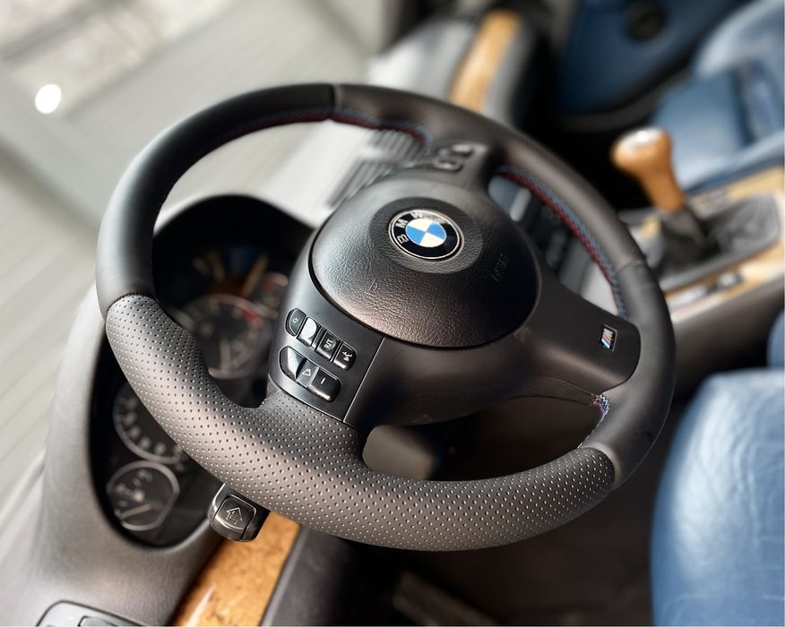 Перфектен претапициран М волан за бмв Е46/ Е39 / Х5 - Е53