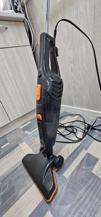 Прахосмукачка вертикална 2в1  AYCO HAVC-230, 600W, 500 мл, HEPA филтър, Циклон, Черен/оранжев
